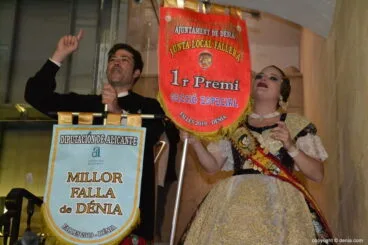 55 Premios fallas Dénia 2019 – Celebración de la falla Centro