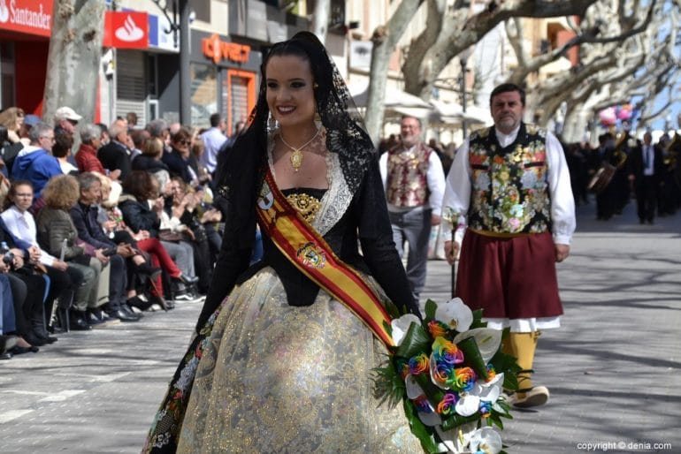Ofrenda Fallas Dénia 2019 - Amparo Petrie