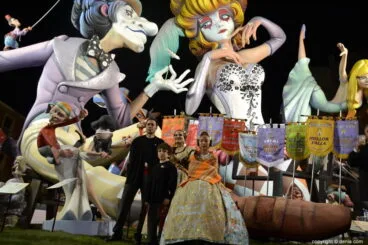 68 Premios fallas Dénia 2019 – Celebración de la falla Centro