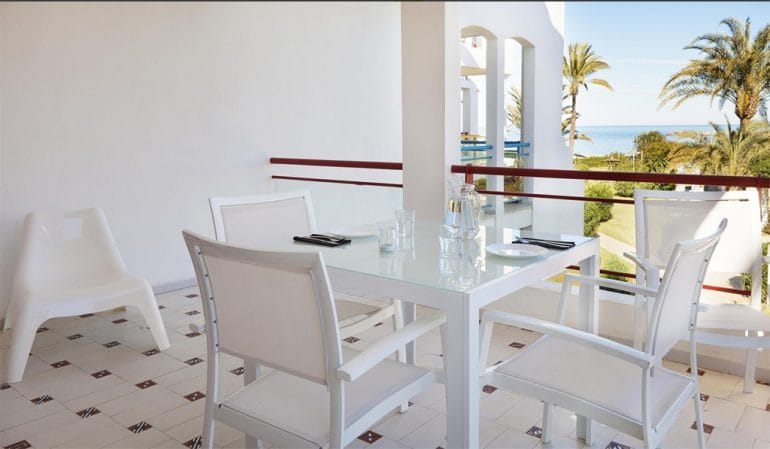 Balcón con vistas Deniasol