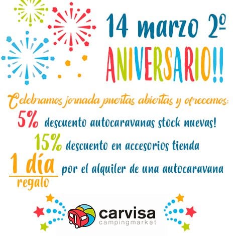 carvisa aniversario