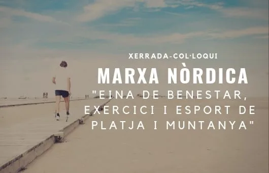Charla sobre la Marcha nórdica en Dénia