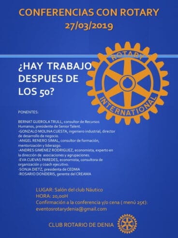 Conferencia Rotary Club Dénia