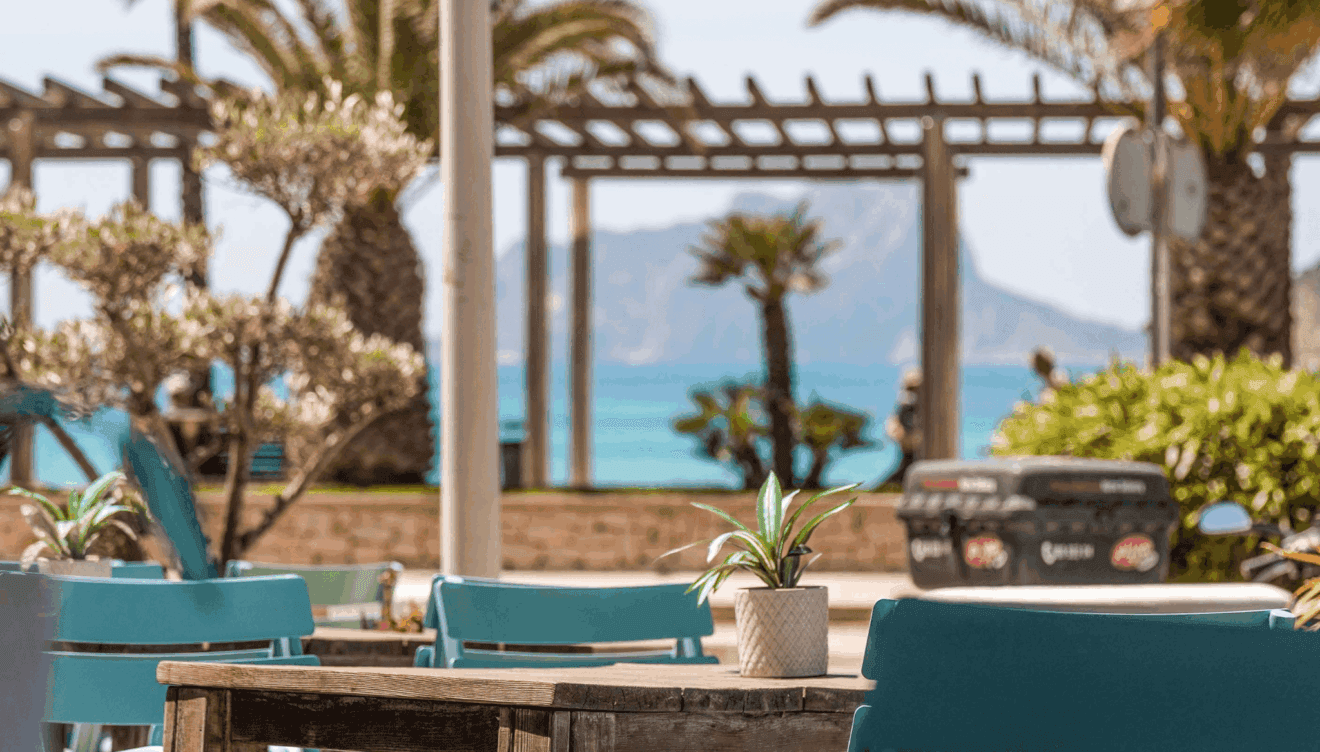 Desayunar con vistas- Ammos