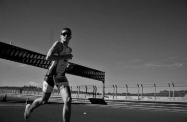 El triatleta Gabriel Dolader