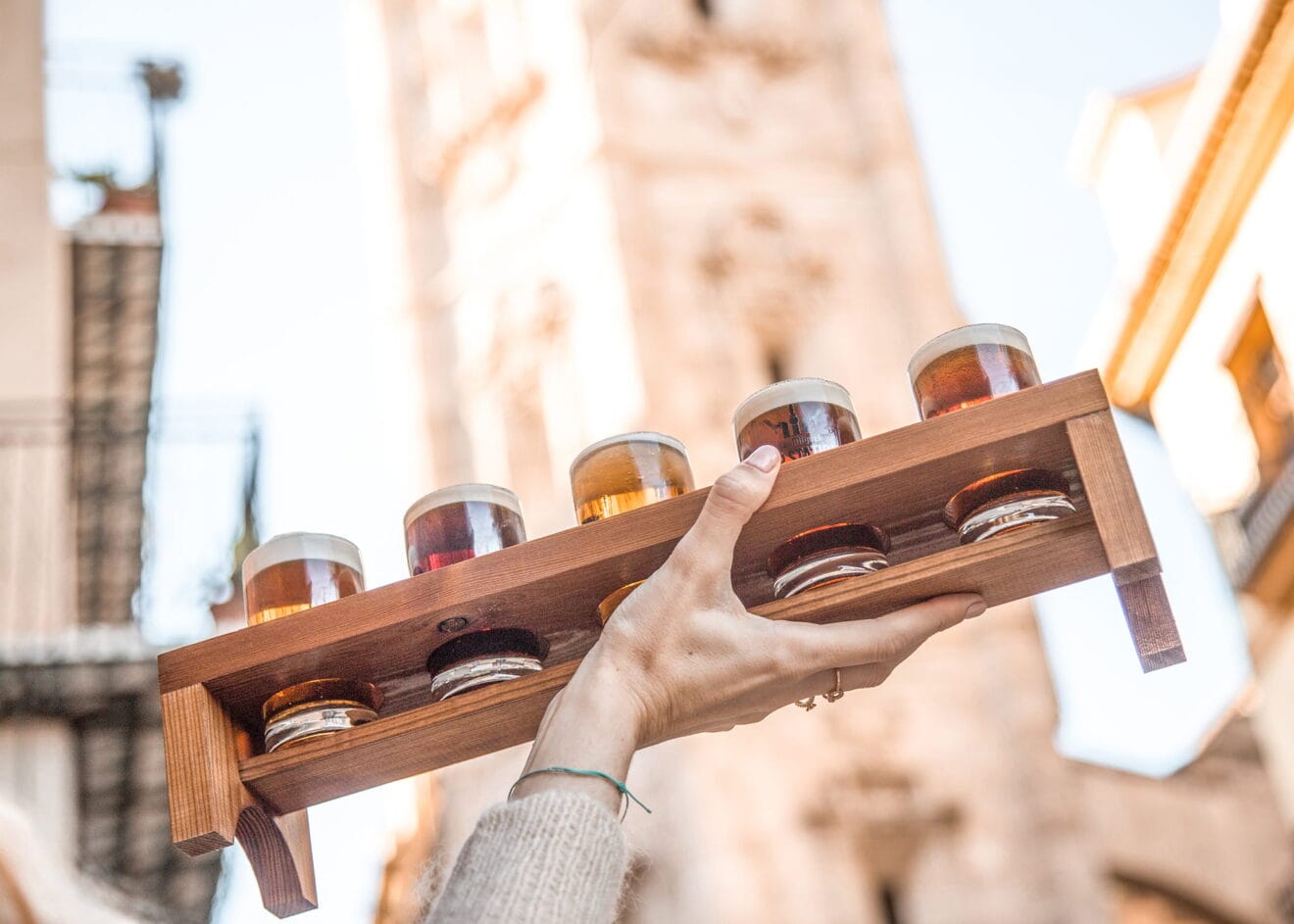 En Ammos también podrás tomarte una caña