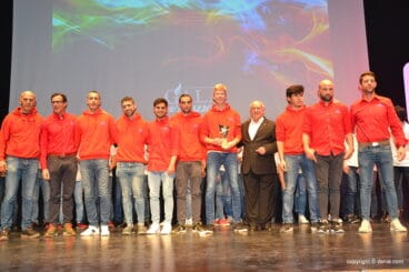 Equipo Absoluto de remo del RCN Dénia