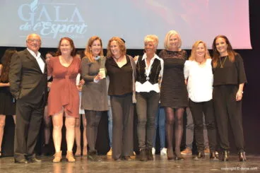 Equipo Veteranas +45 del Club Tenis Dénia