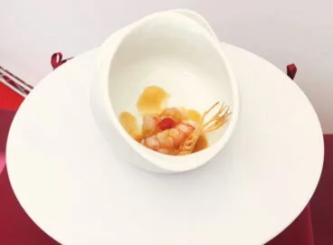 Gamba Roja de Dénia al limón