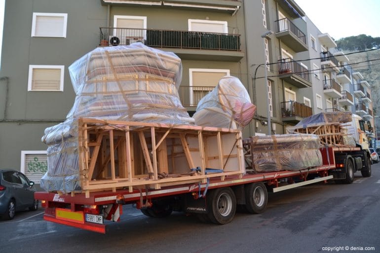 Góndola de la falla Baix la Mar