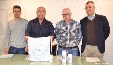 jordi jorro junto a ricard perez vicent crespo y toni senti