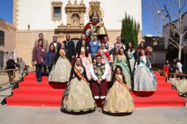 junta local fallera de denia presidida por benavente