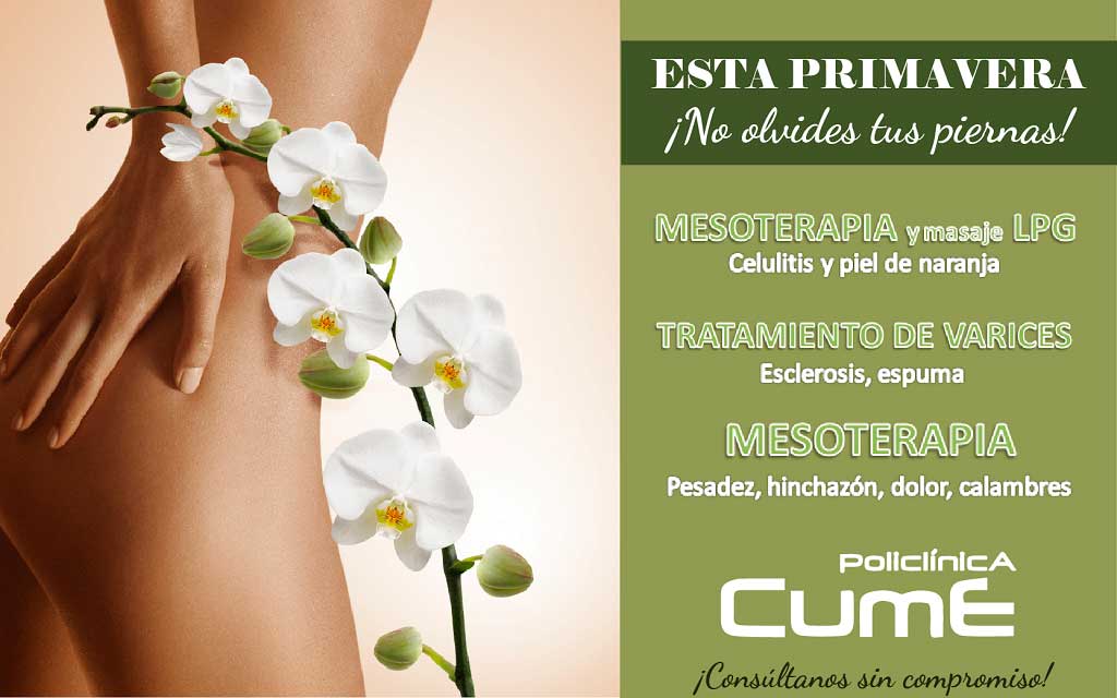 mesoterapia y lpg primavera en policlinica cume