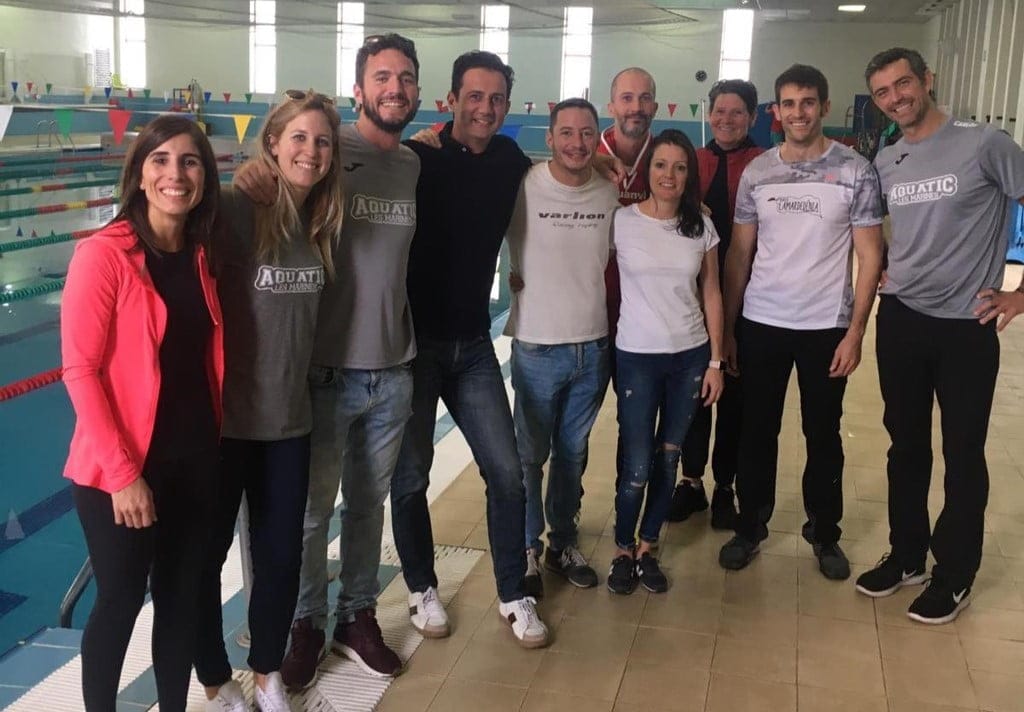 nadadores masters del club natacion denia