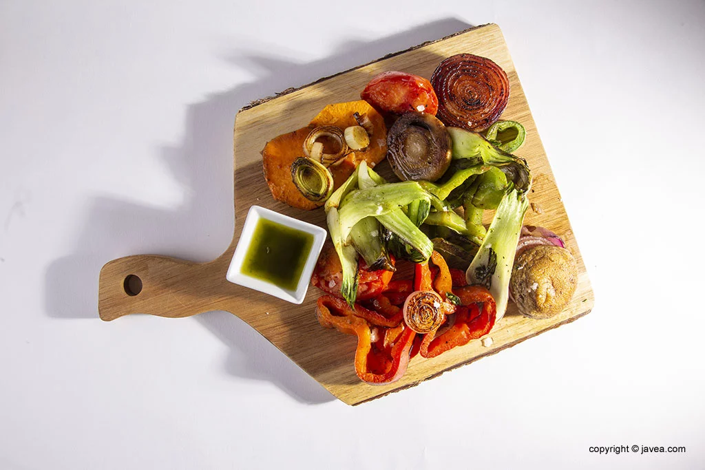 Plato de verduras – Restaurante Ammos