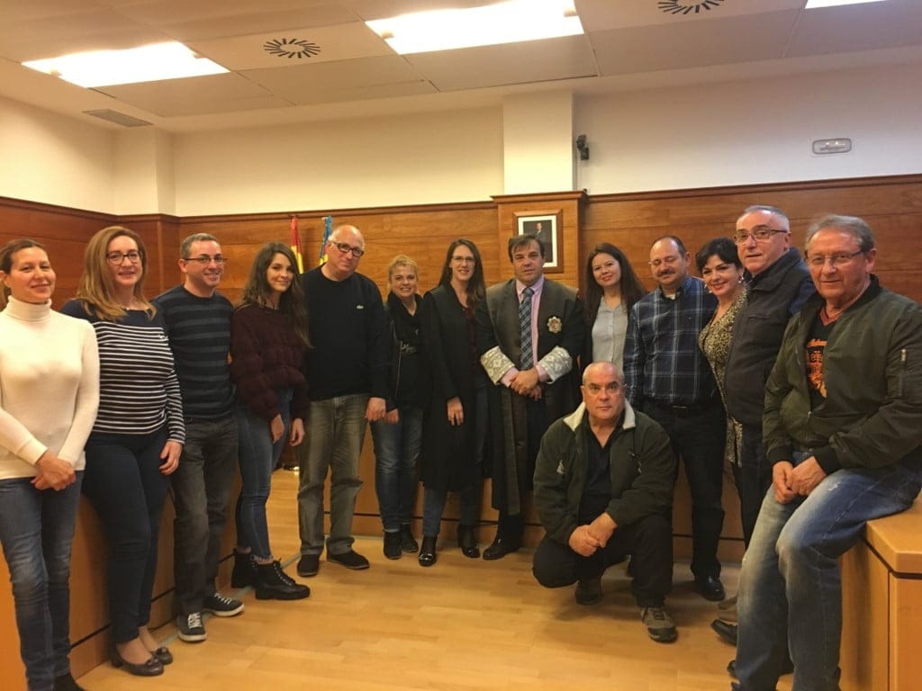 practica judicial para alumnos de la uned de denia