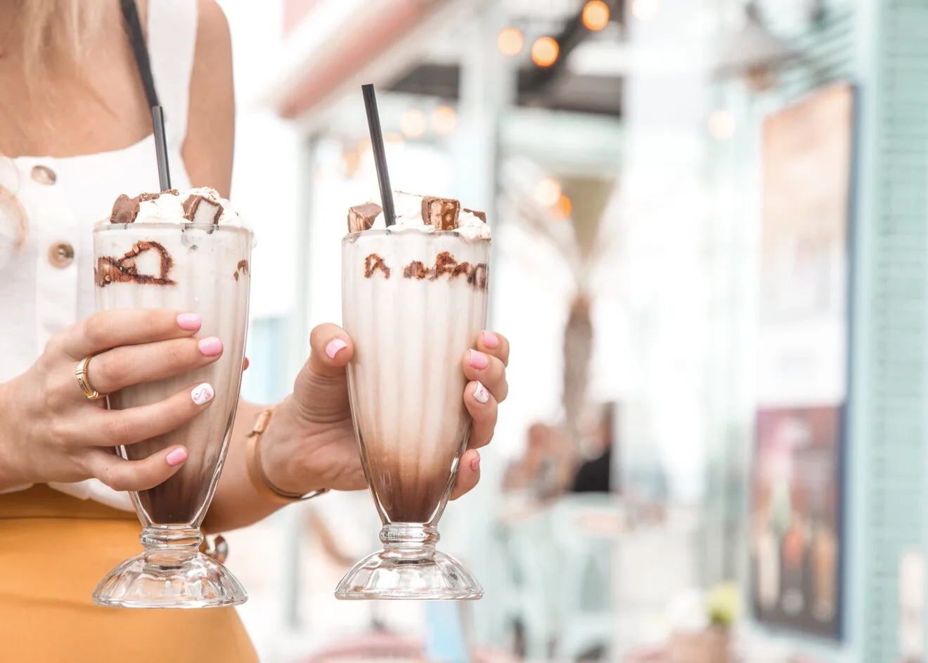 Prueba los batidos del restaurante Ammos