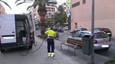 trabajos de limpieza en denia