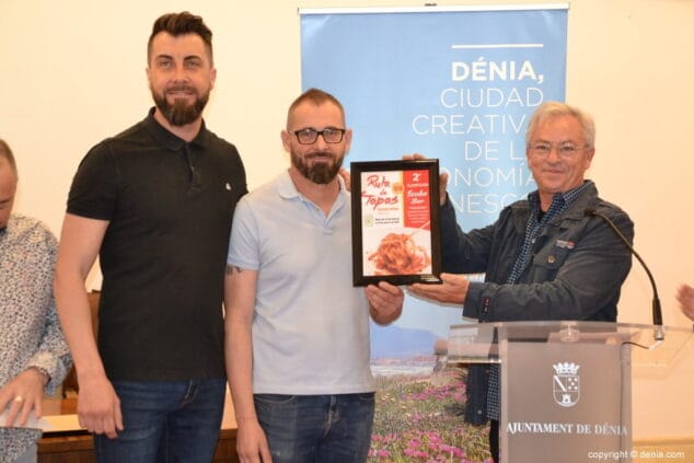 04 premios xiv ruta de tapas denia 2o premio txoco bar