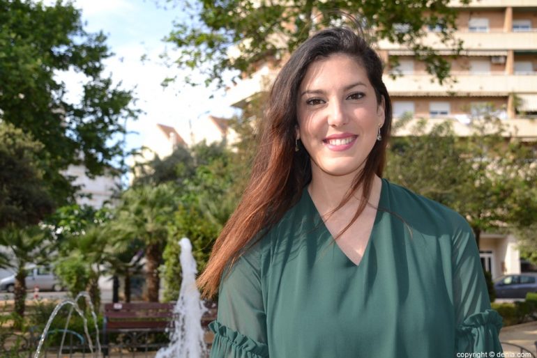 Raquel Llobell Ivars - candidata a fallera mayor de Dénia 2020