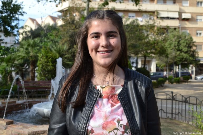 Cynthia Sendra - candidata a Fallera Mayor Infantil de Dénia 2020