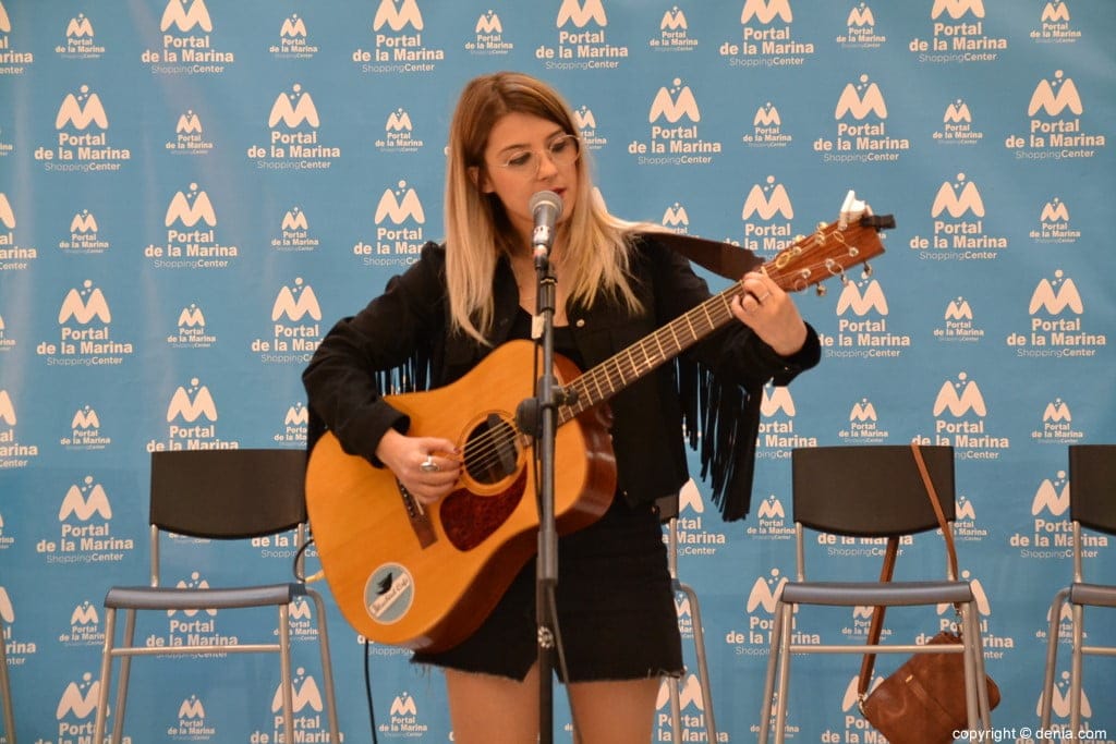 actuacion de virginia maestro en la presentacion del montgorock 2019