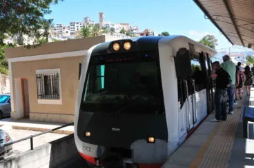 Andén del TRAM de Alicante