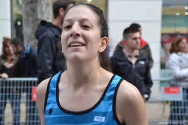 Andrea Abad vencedora en la Volta a Peu a Dénia
