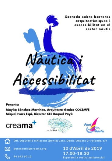 Charla sobre náutica y accesibilidad