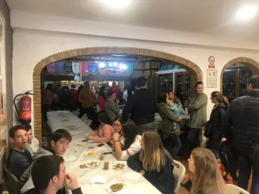 Comida de apuntà en el Oeste