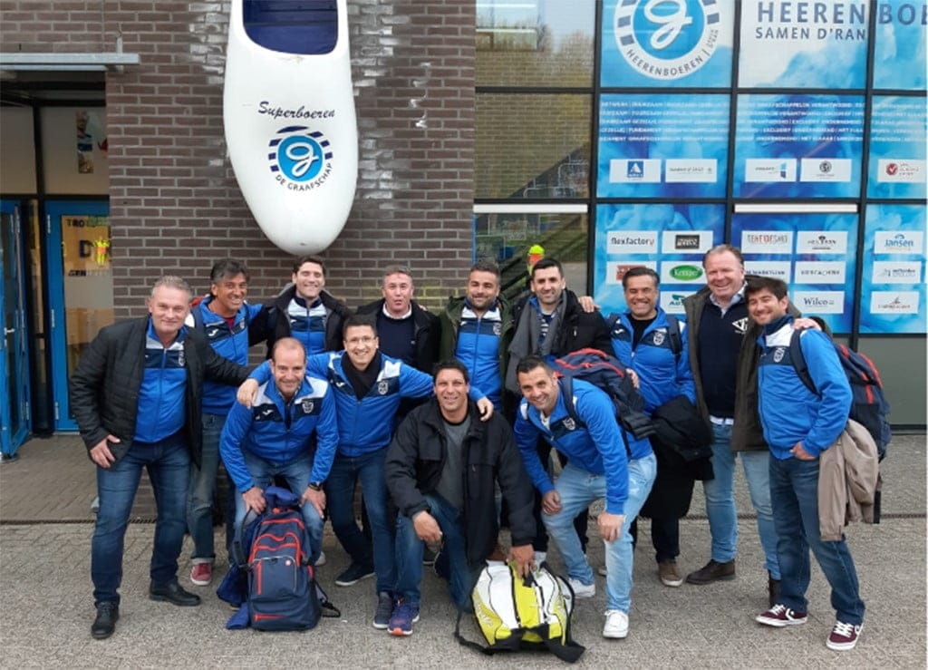 el denia veteranos fc delante estadio de vijverberg