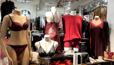 Gran variedad de ropa interior