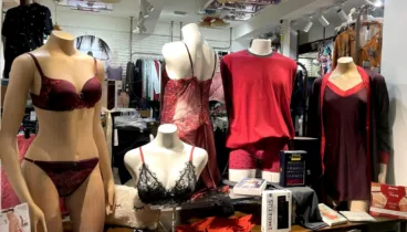 Gran variedad de ropa interior