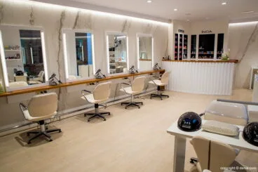 Interior peluquería Dénia – The Reference Studio