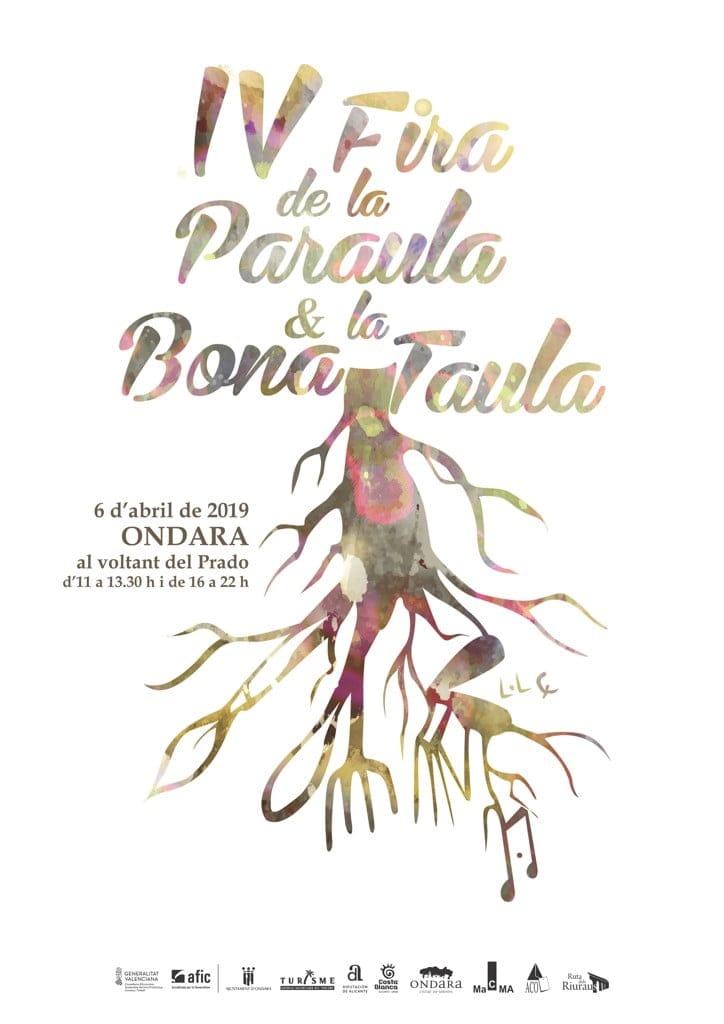 Ondara traslada de fecha la Fira de la Paraula i la Bona Taula prevista para este sábado por las previsiones meteorológicas 1 iv fira de la paraula i la bona taula