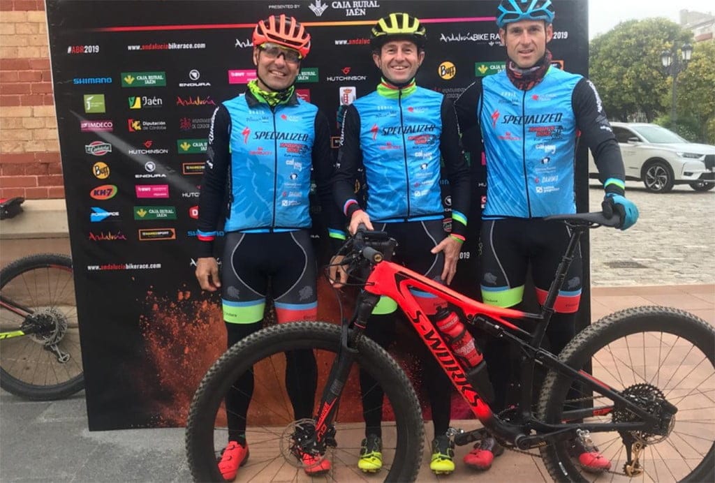los dianenses en la andalucia bike race