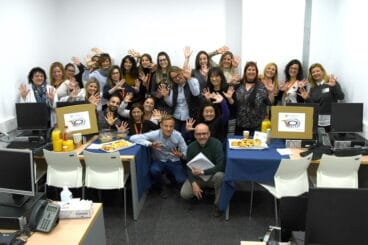 Los trabajadores del Hospital de Dénia celebran el X aniversario