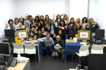 Los trabajadores del Hospital de Dénia celebran el X aniversario