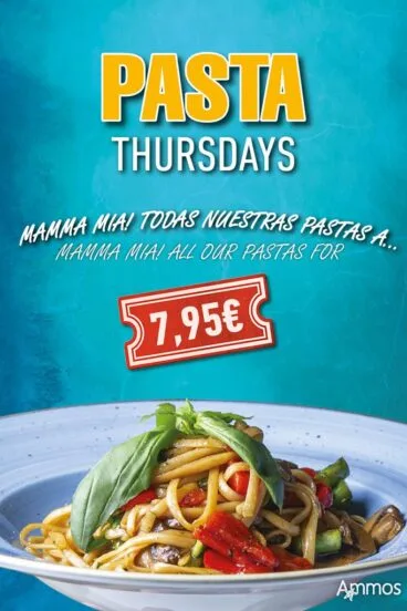 Oferta jueves Restaurante Ammos