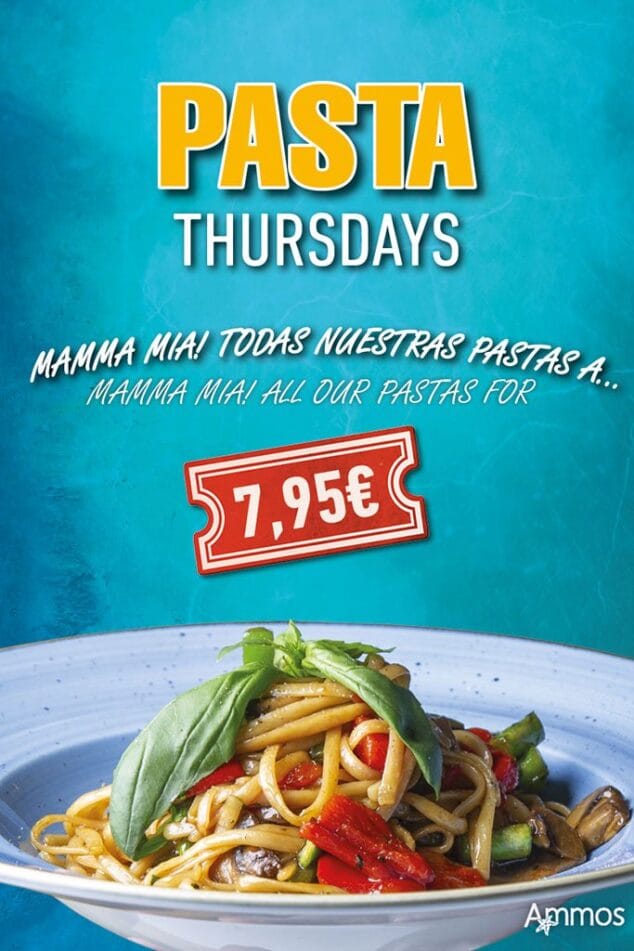 oferta jueves restaurante ammos