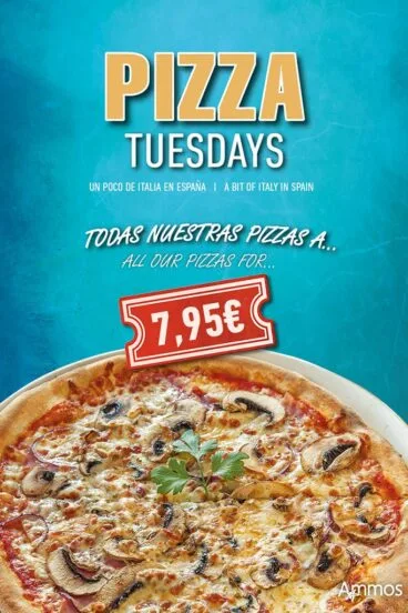 Oferta martes Restaurante Ammos