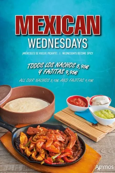 Oferta miércoles Restaurante Ammos