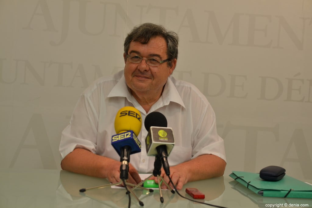 Paco Roselló es el concejal de hacienda del Ayuntamiento de Dénia
