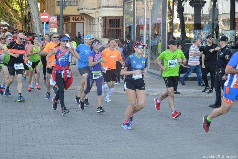 Primeros metros de la prueba