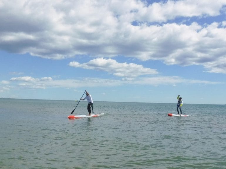Regata de SUP en Alboraya