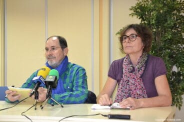 representantes de la plataforma decona