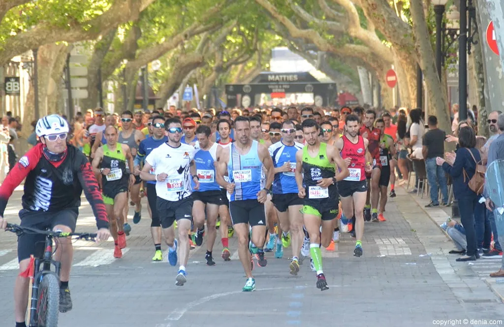 Salida a la carrera del 2018