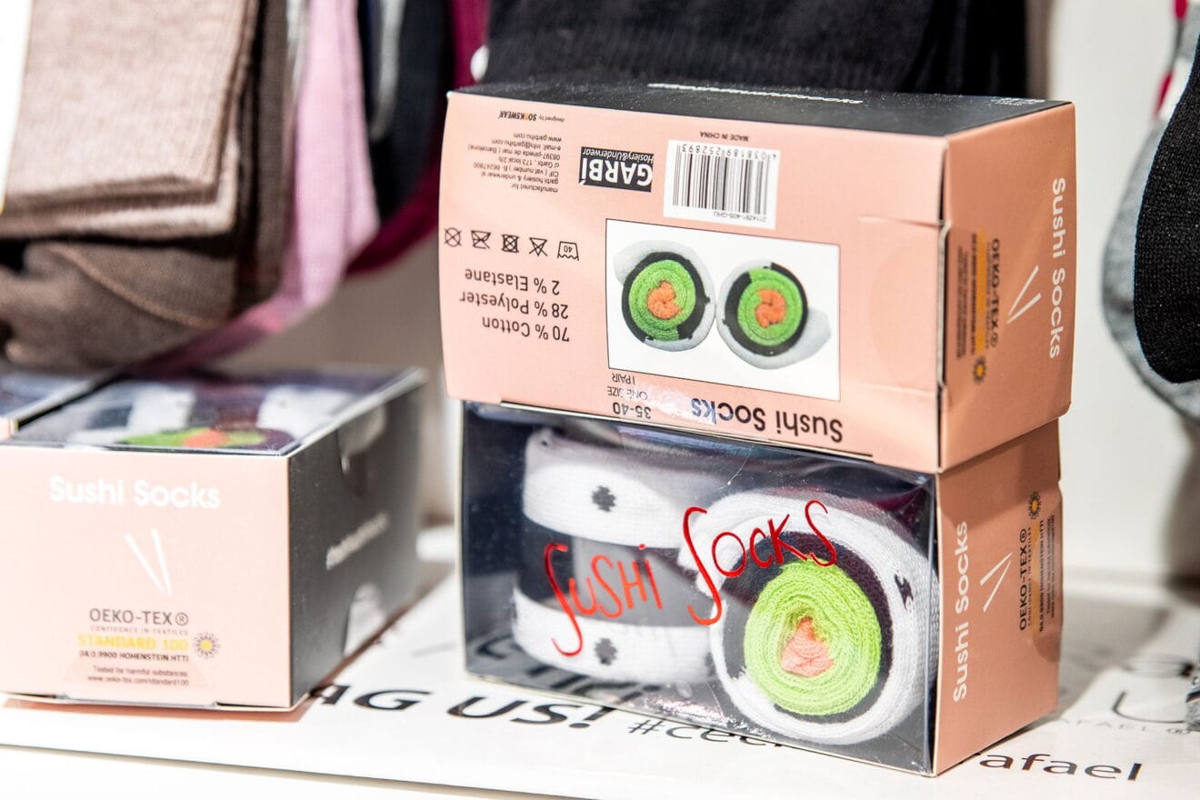 Sushi socks en Dénia - Leveleleven