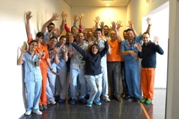 Trabajadores de Marina Salud celebran el X Aniversario