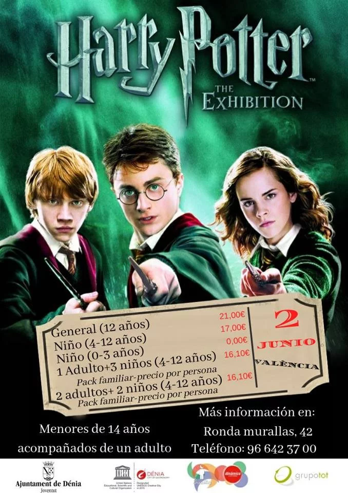 Viaje a la exposición de Harry Potter en València